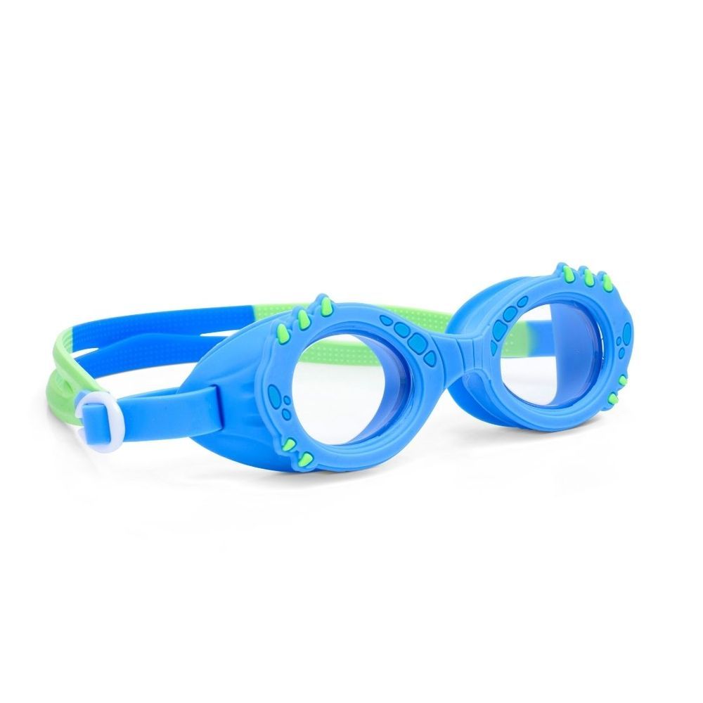 Bling2o - Aqua2ude Classic Kids Swim Goggles - Dino Blue