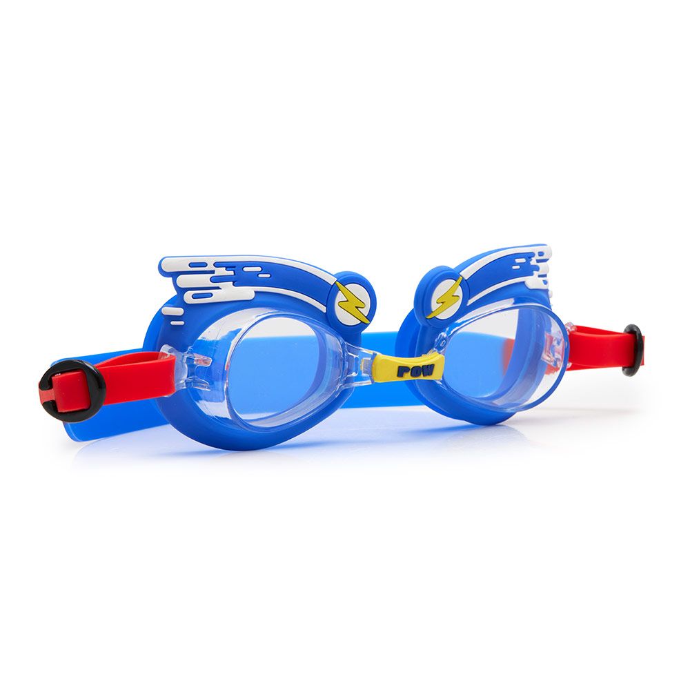 Bling2o - Aqua2ude Kids Swim Goggles - Mini Rocket Blue