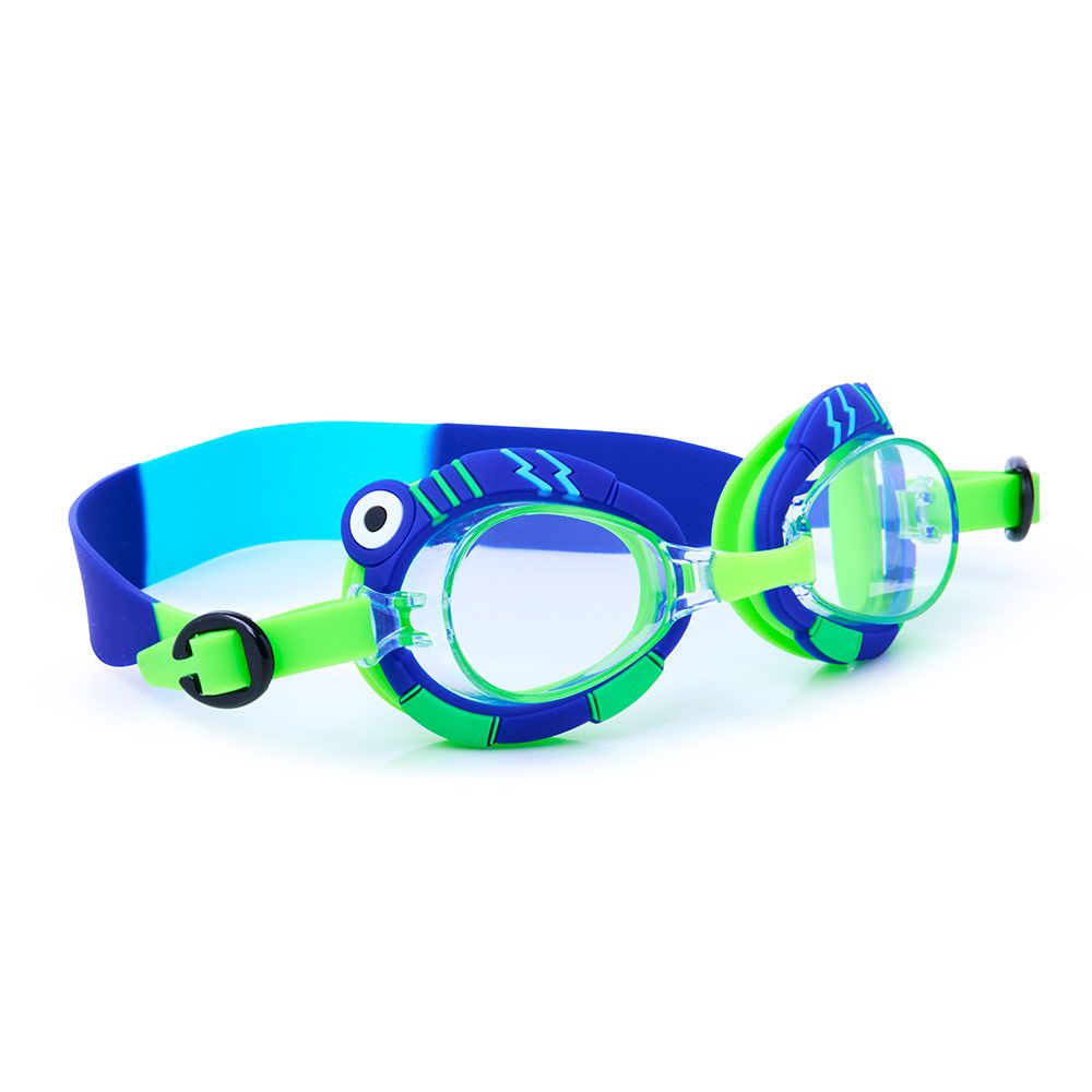 Bling2o - Aqua2ude Mini Kids Swim Goggles - Toad Blue