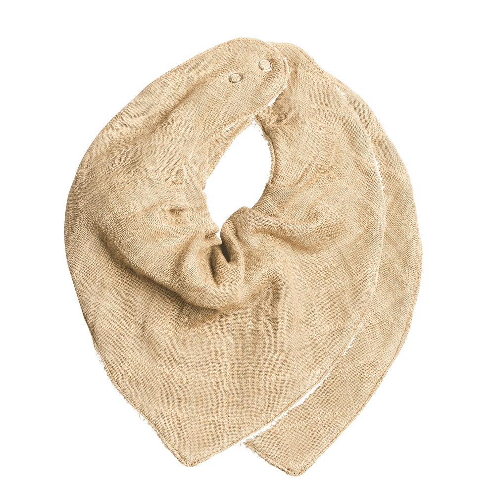 Fabelab - Organic Bandana Bib - Pack of 2 - Wheat