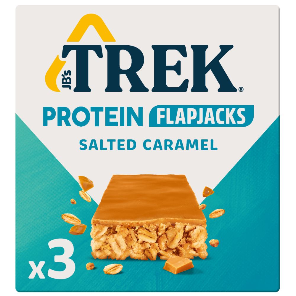 Trek - Protein Oat Bar - Salted Caramel - 50 g - 3pcs