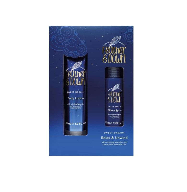 Feather & Down - Relax And Unwind Body Lotion & Pillow Spray Duo Set - 225 ml