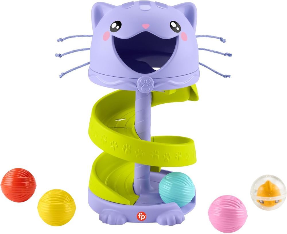Fisher Price - Purrr-Fect Ball Tower Activity Toy