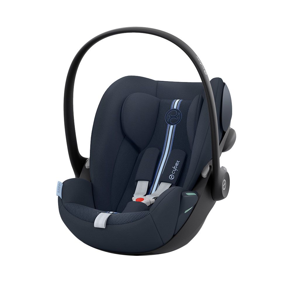 Cybex - Cloud G I-Size Plus Car Seat - Ocean Blue/Navy Blue
