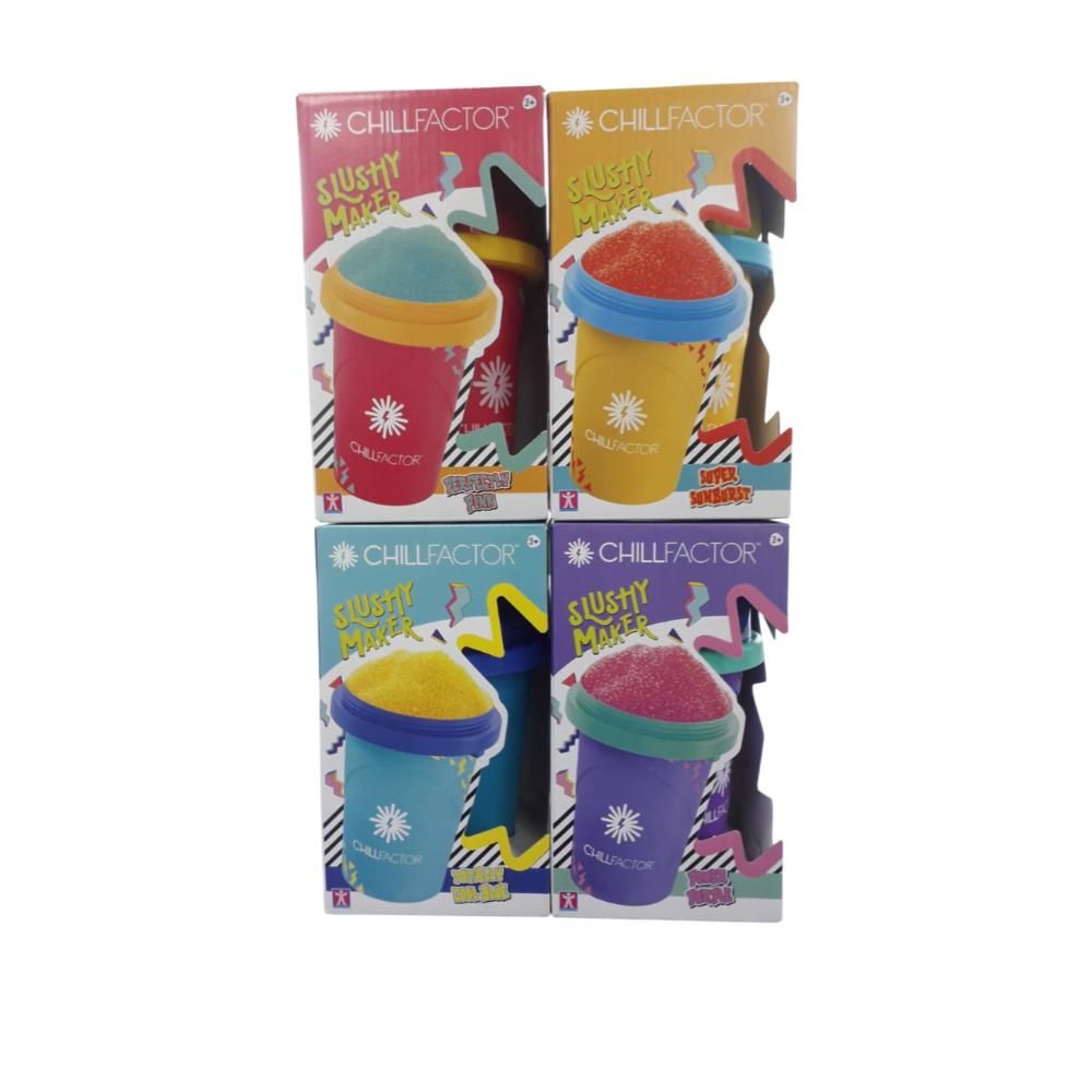 Chill Factor - Homemade Frozen Slushies Slushy Maker - Color May Vary - 1 Pc