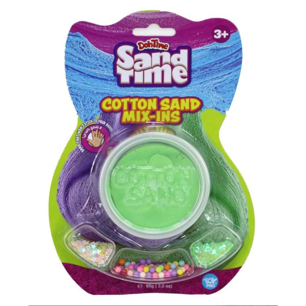 DohTime - Sandtime Cotton Sand - 65 gm - Color May Vary - 1 Pc