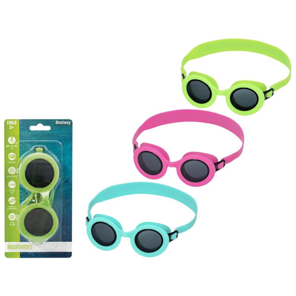 Bestway - Hydro Swim Aqua Shade Goggles - Color May Vary - 1 Pc