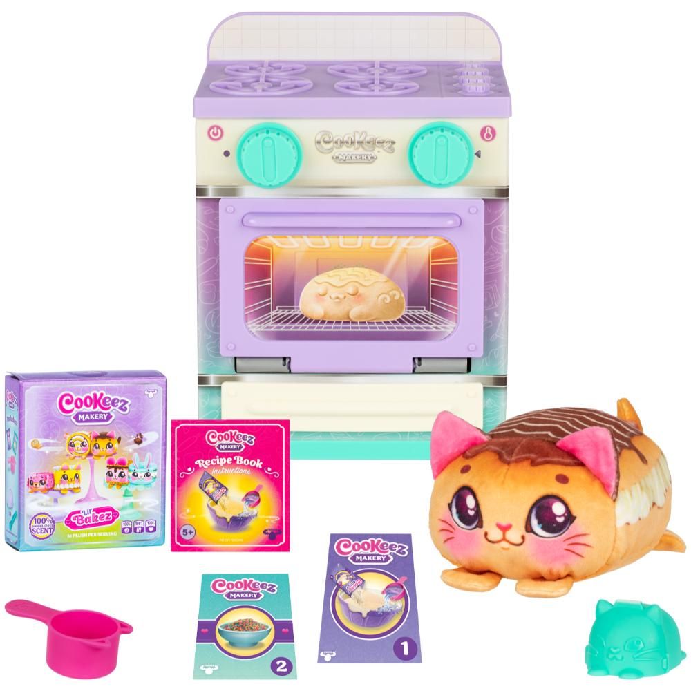 Cookeez Makery - Oven Playset Scented Plush Toy - 1pc - Style May Vary