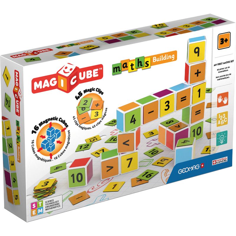 Geomag - Magicube Maths Building Magnetic Toy - 61pcs