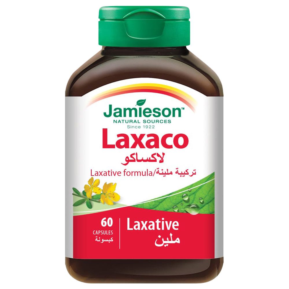 Jamieson - Laxaco Capsules - 60 Pcs