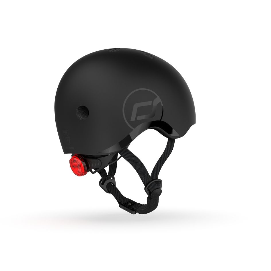 Scoot & Ride - Kid's Adjustable Safety Helmet - Black - S-M