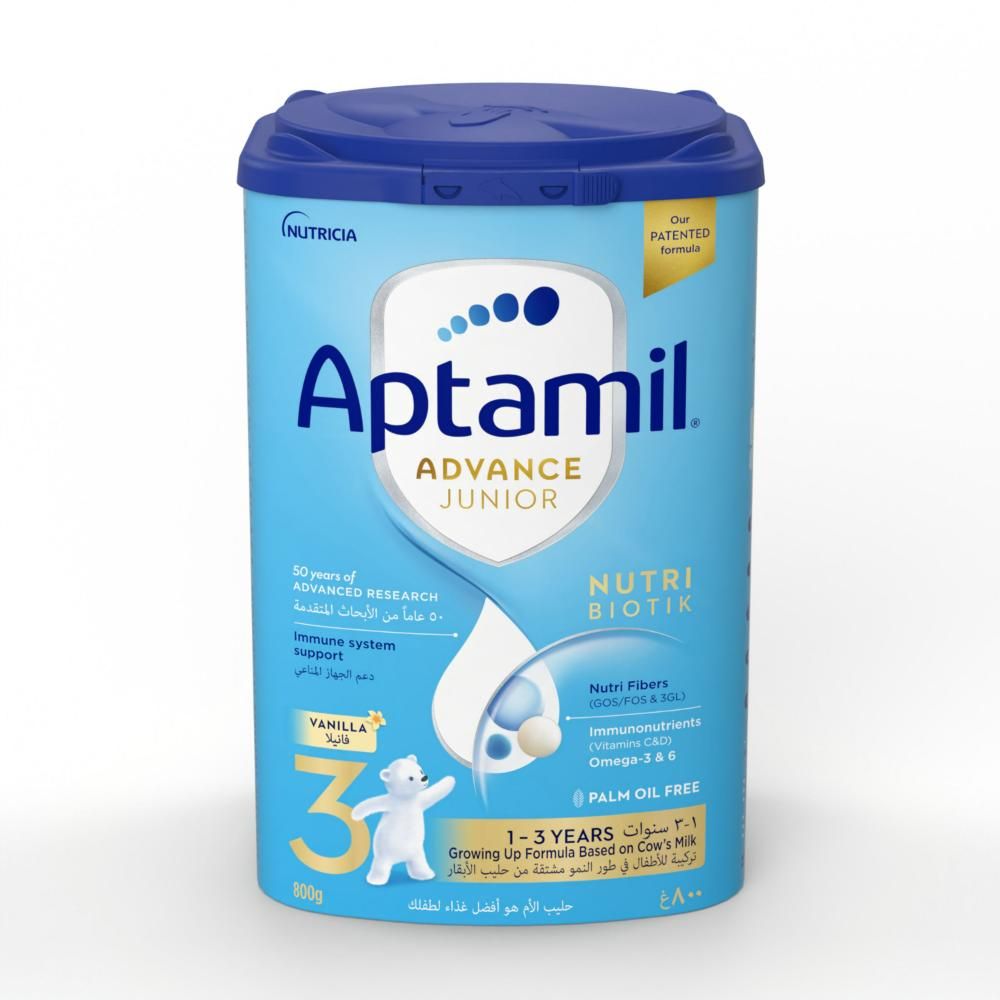 Aptamil - Advance Junior 3 Palm Oil Free Milk Formula - 800 g