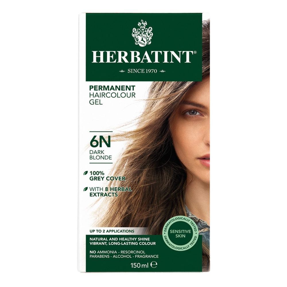 Herbatint - Haircolour Gel - 6N Dark Blonde - 150ml