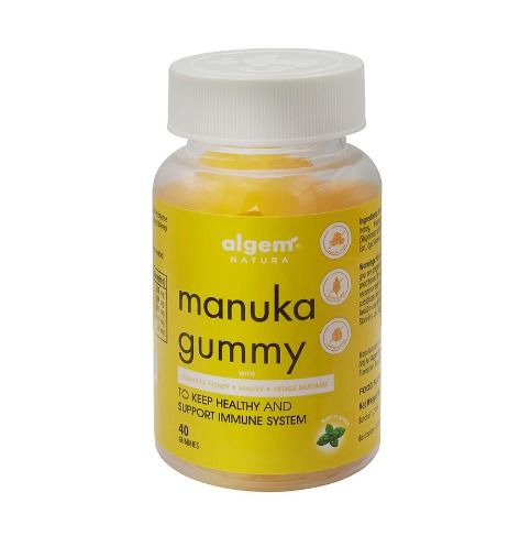 Algem - Manuka Gummies with Honey-Infused Immune Support, 40 Gummies