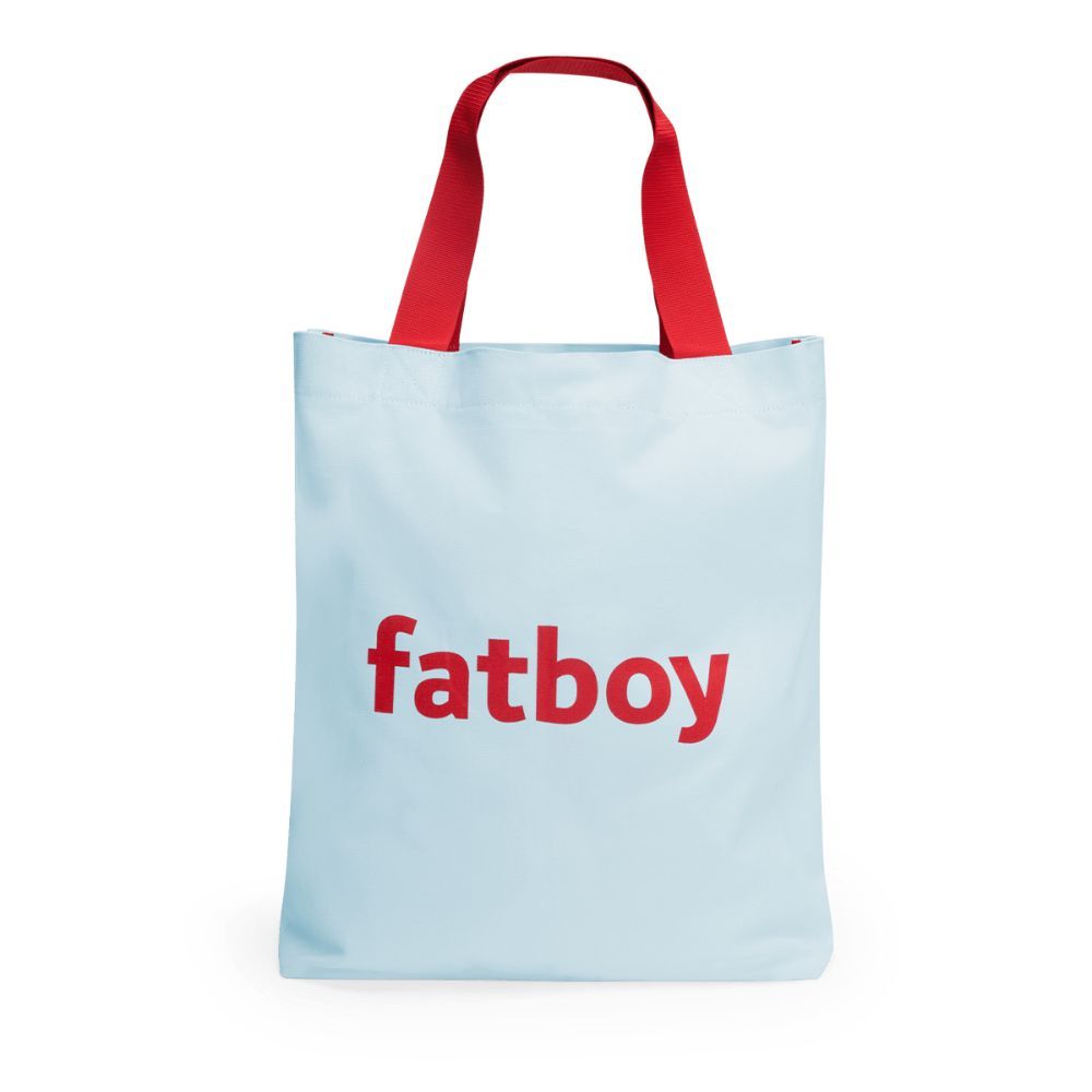 Fatboy - Baggy Oversized Cotton Tote Bag - Baby Blue