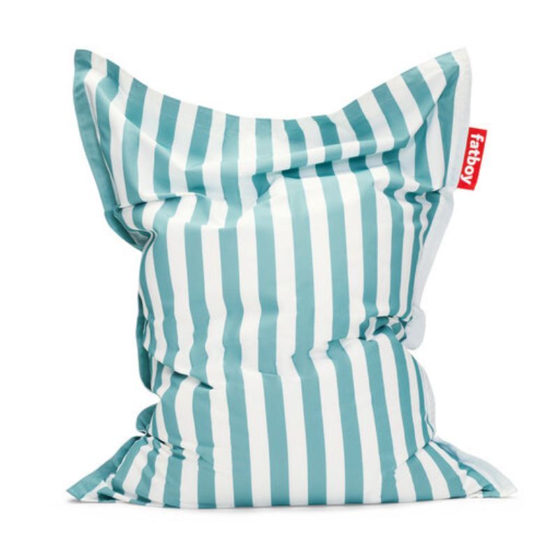 Fatboy - Original Outdoor Bean Bag - Stripe Azur