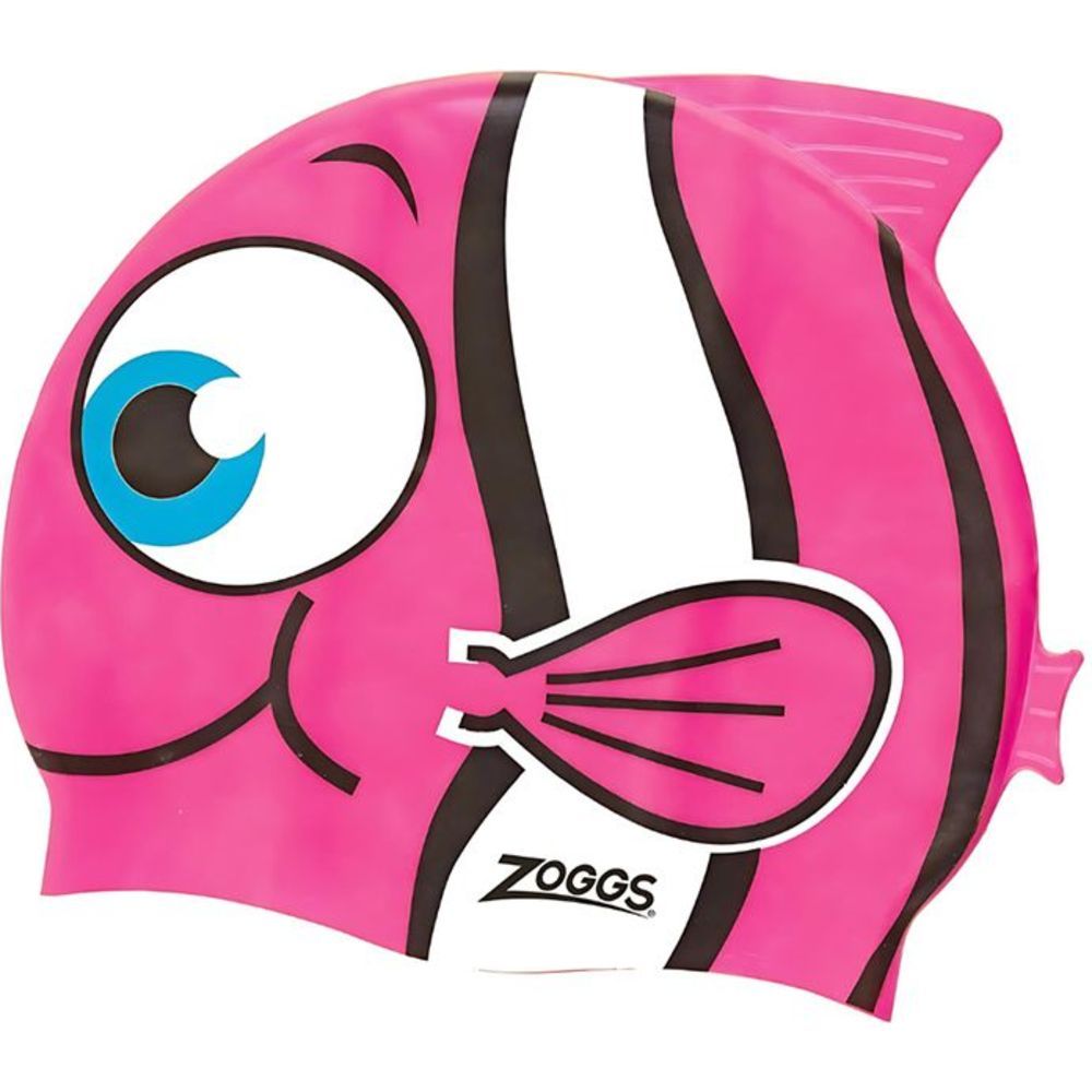 Zoggs Girl's Silicone Swimming Cap - Goldfish