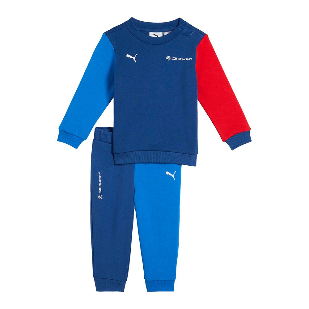 Puma - 2pc-Set - BMW Ess Toddler Sweatshirt & Joggers - Blue