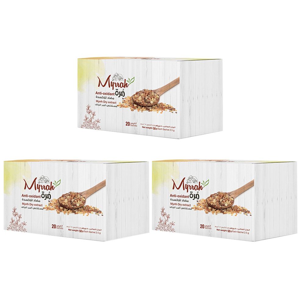 Sulinda - Myrrah Dietary Supplement Sachets - 20's - Pack of 3