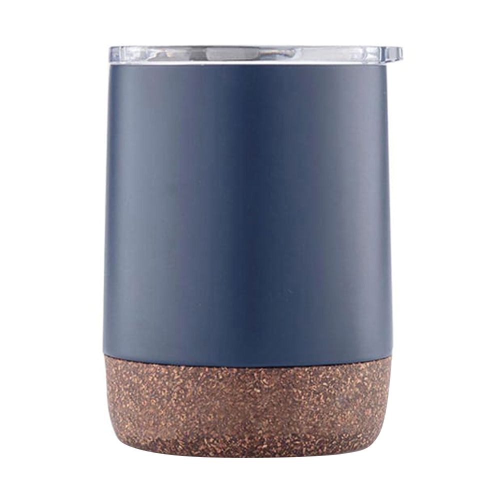Hans Larsen - Gouda Vacuum Mug With Cork Base - Blue - 180 ml