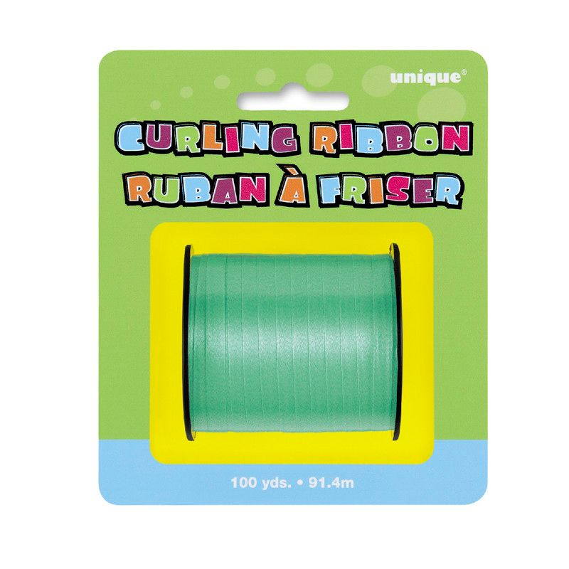 Unique - Curling Ribbon - Emerald Green - 91.4 m