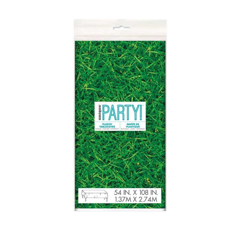 Unique - Grass Pattern Table Cover - Green - 137x274 cm