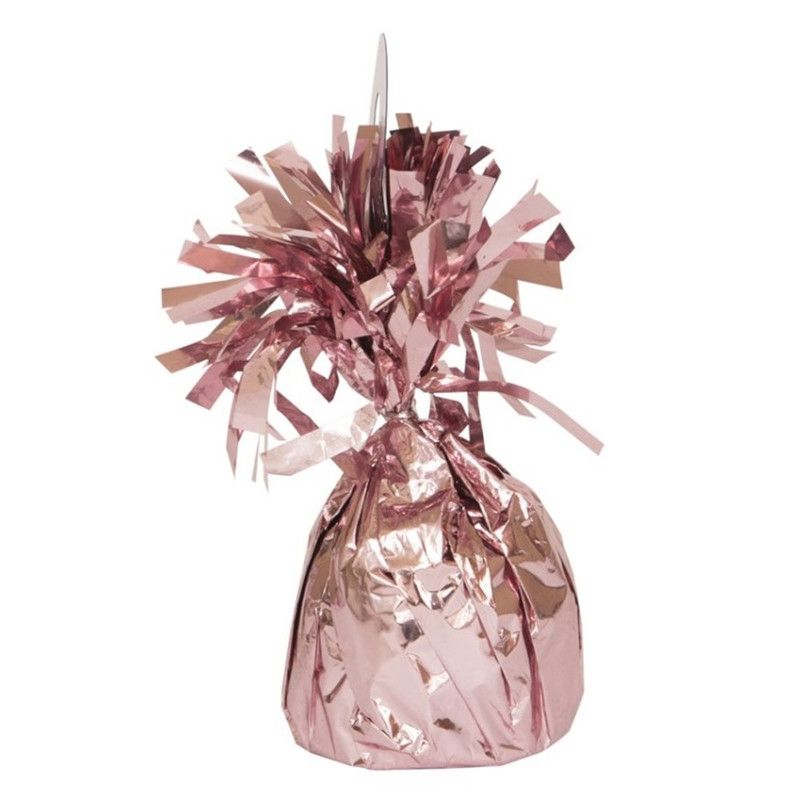 Unique - Foil Tassels Balloon Weight - Pink