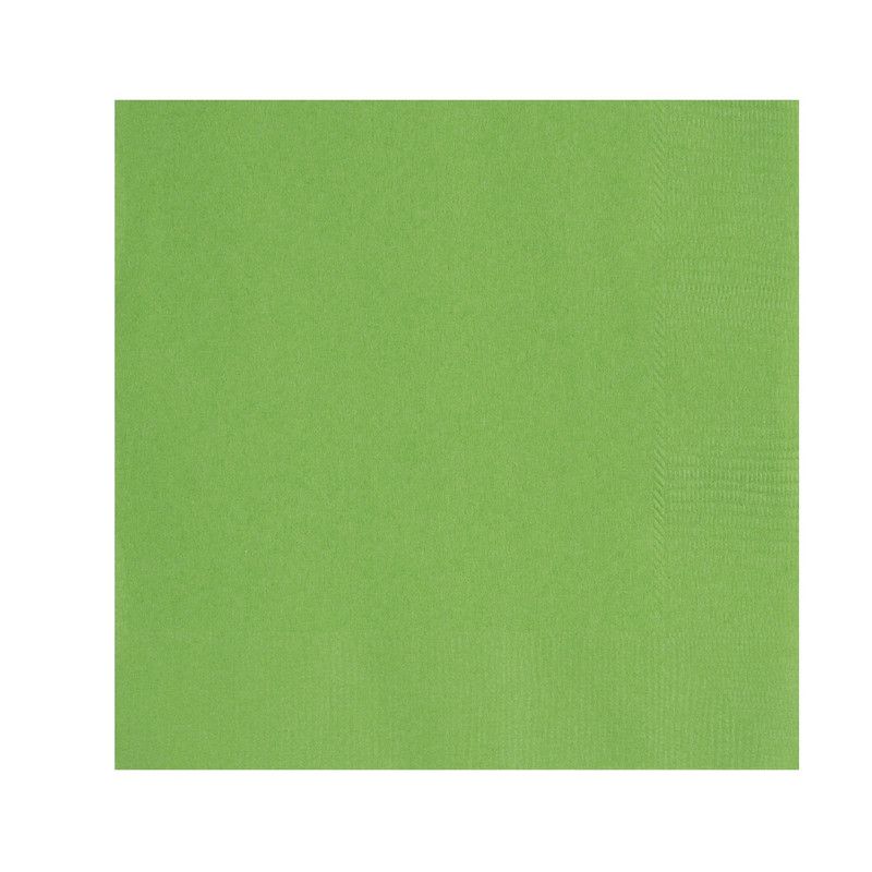 Unique - Lunch Napkins - Lime Green - 20 Pcs