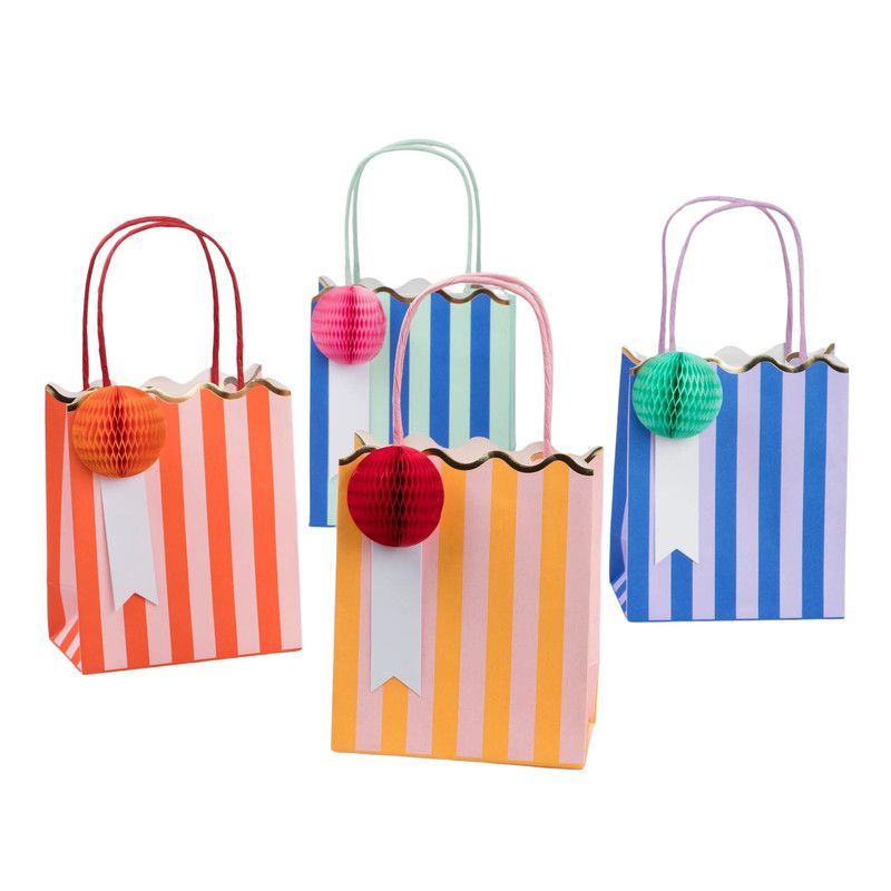 Meri Meri - Stripe Party Bags - 8Pcs