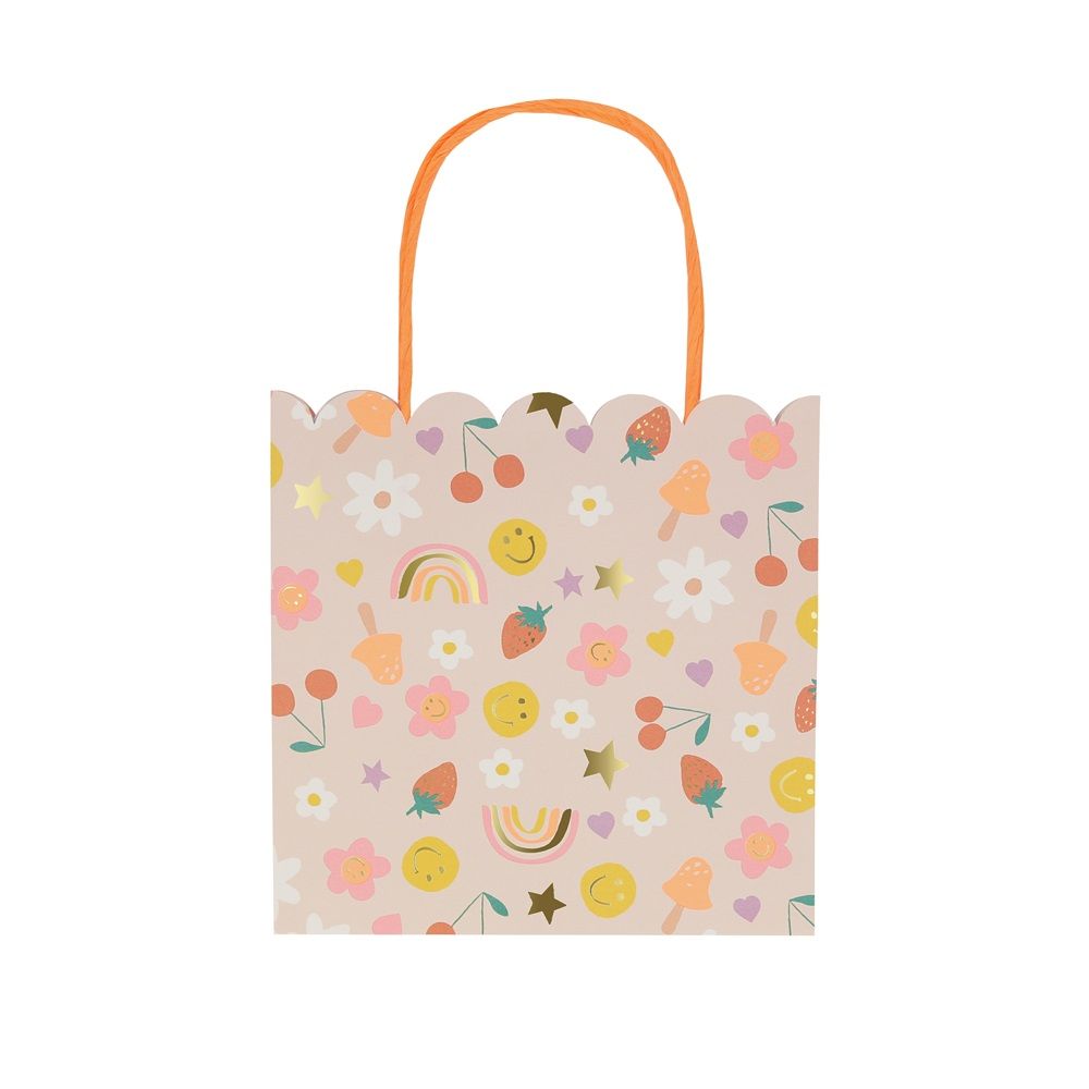 Meri Meri - Happy Face Icons Party Bags - Pack of 8