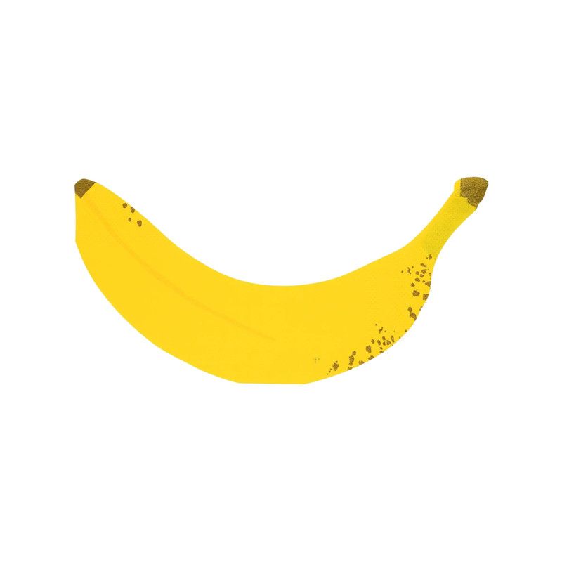 Meri Meri - Banana Napkins - 16 Pcs