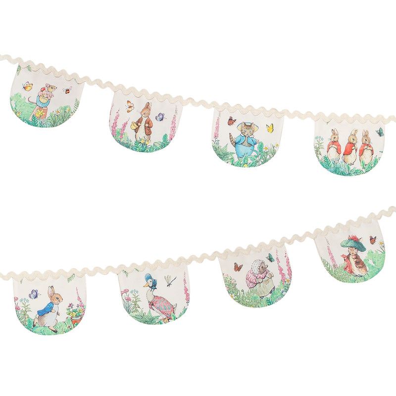 Meri Meri - Peter Rabbit Fabric Garland - 2.9 m