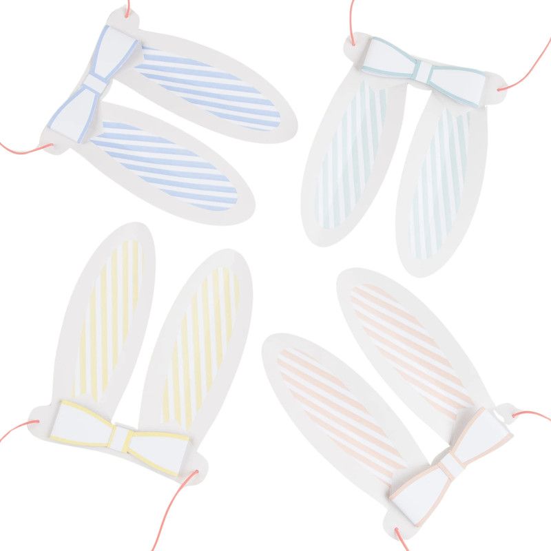 Meri Meri - Paper Bunny Ears - Pack of 8