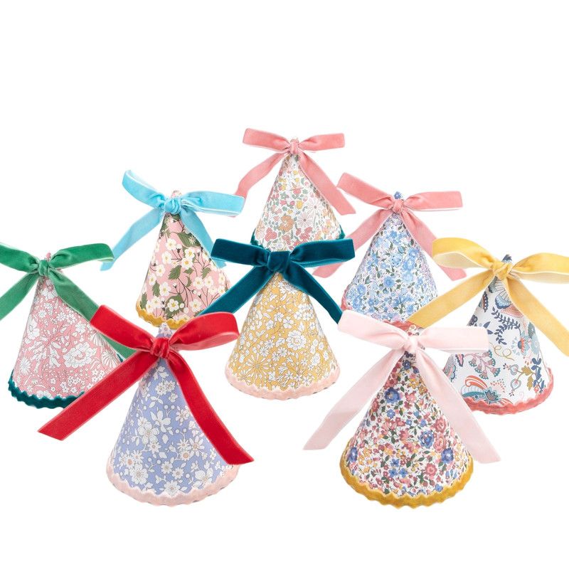 Meri Meri - X Liberty Party Hats - 8 Pcs
