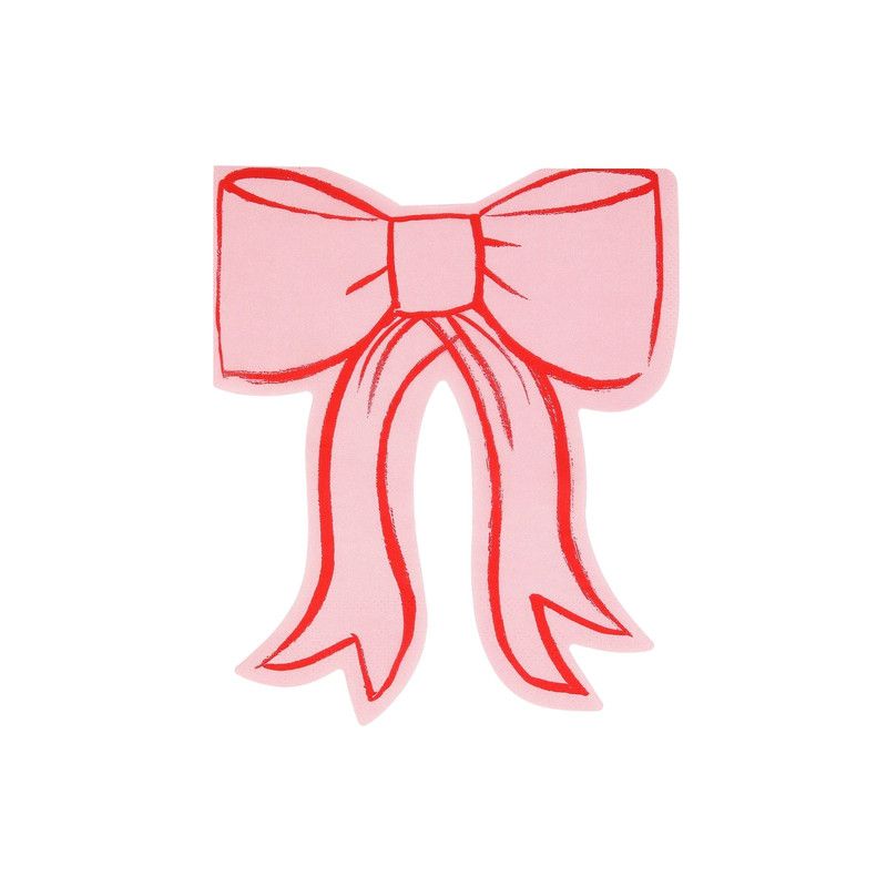 Meri Meri - Bow Napkins - 16 Pcs