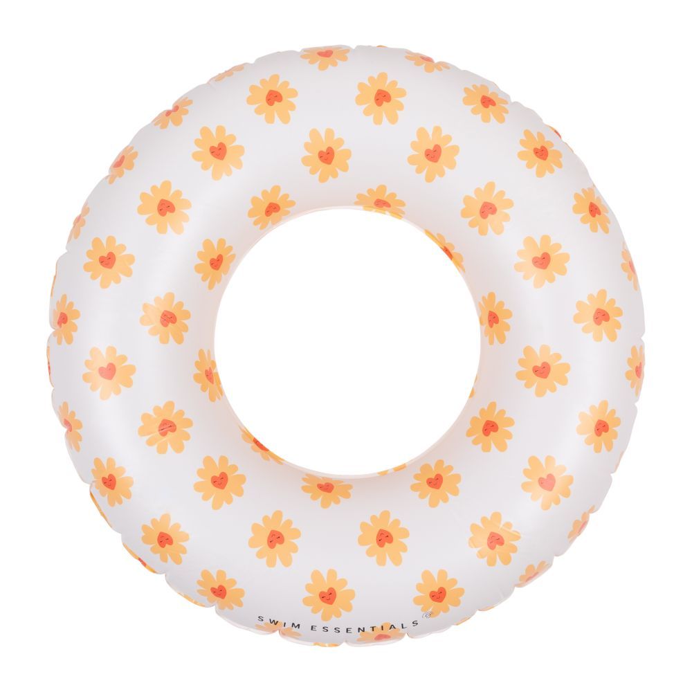 Swim Essentials - Flower Heart Printed Swimring - 55 cm