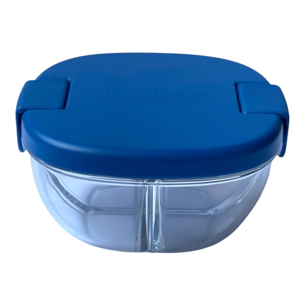 Yumbox - Snack Bowl Wiith 3 Compartments - Navy Blue