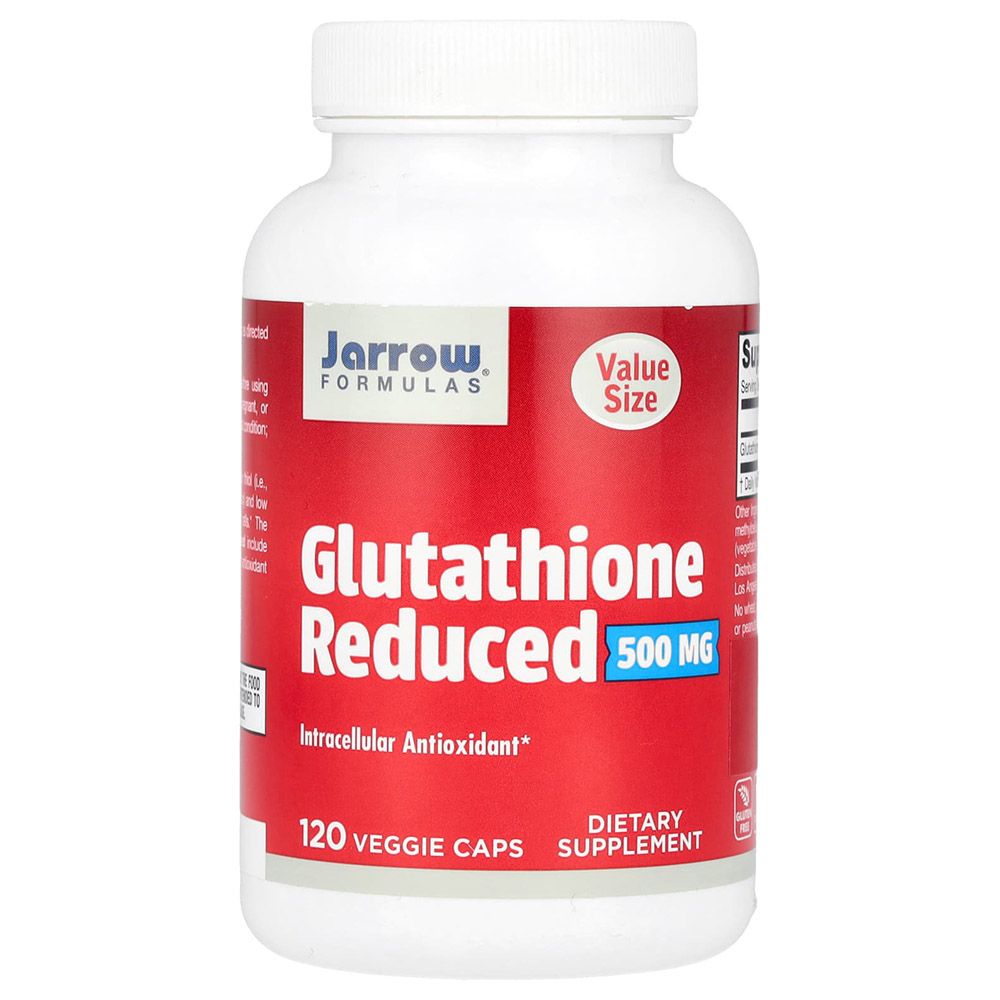 Jarrow - Glutathione 500 Mg Veggie Capsules - 120 Pcs