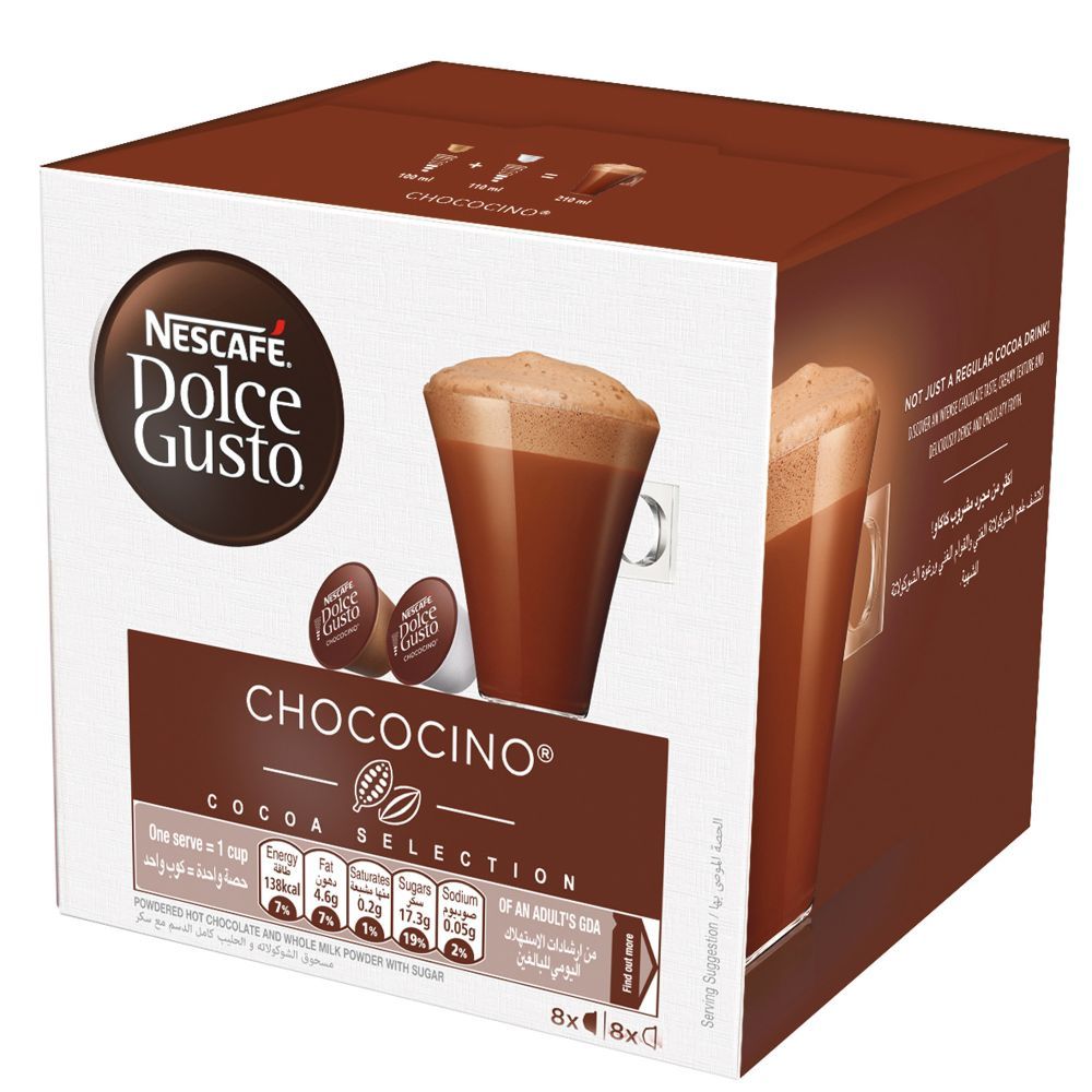 Nescafe Dolce Gusto - Chococino Chocolate Capsule - 16 Capsules