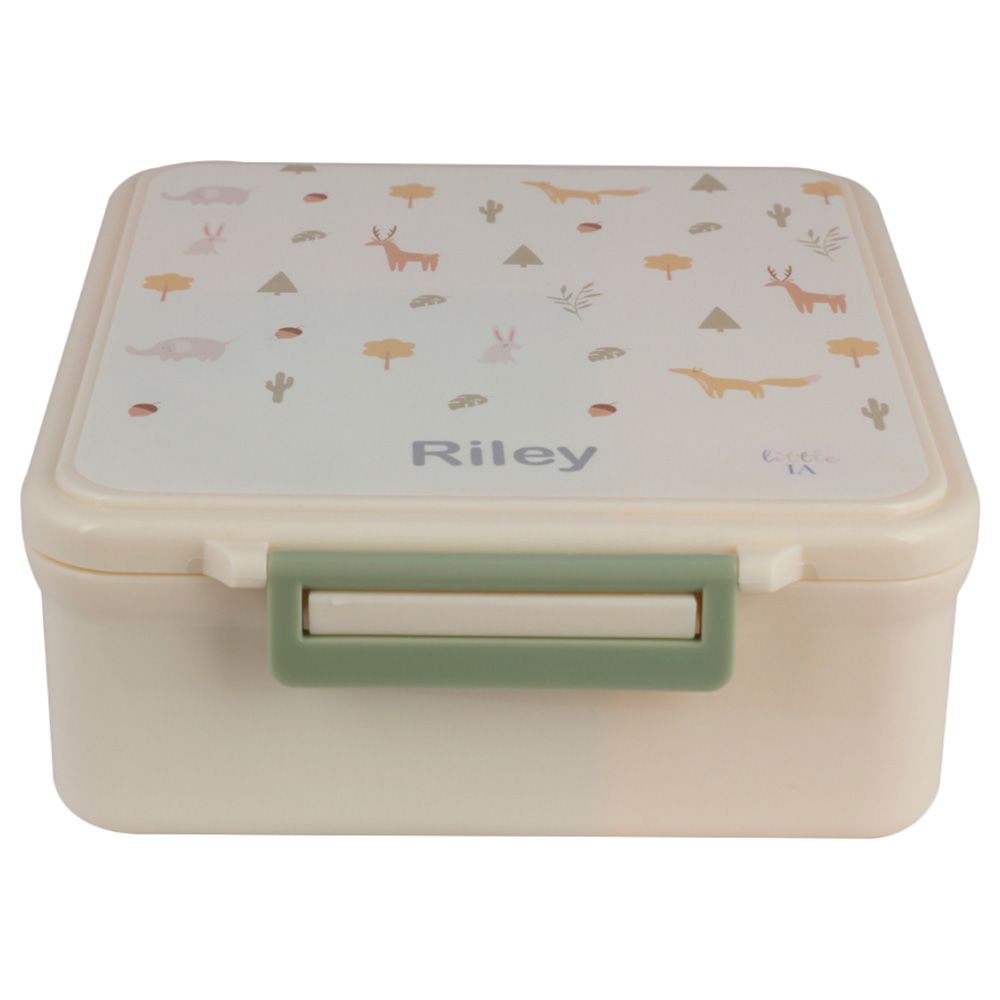 Little IA - 4 Compartments Woodland Thermal Jar Lunchbox