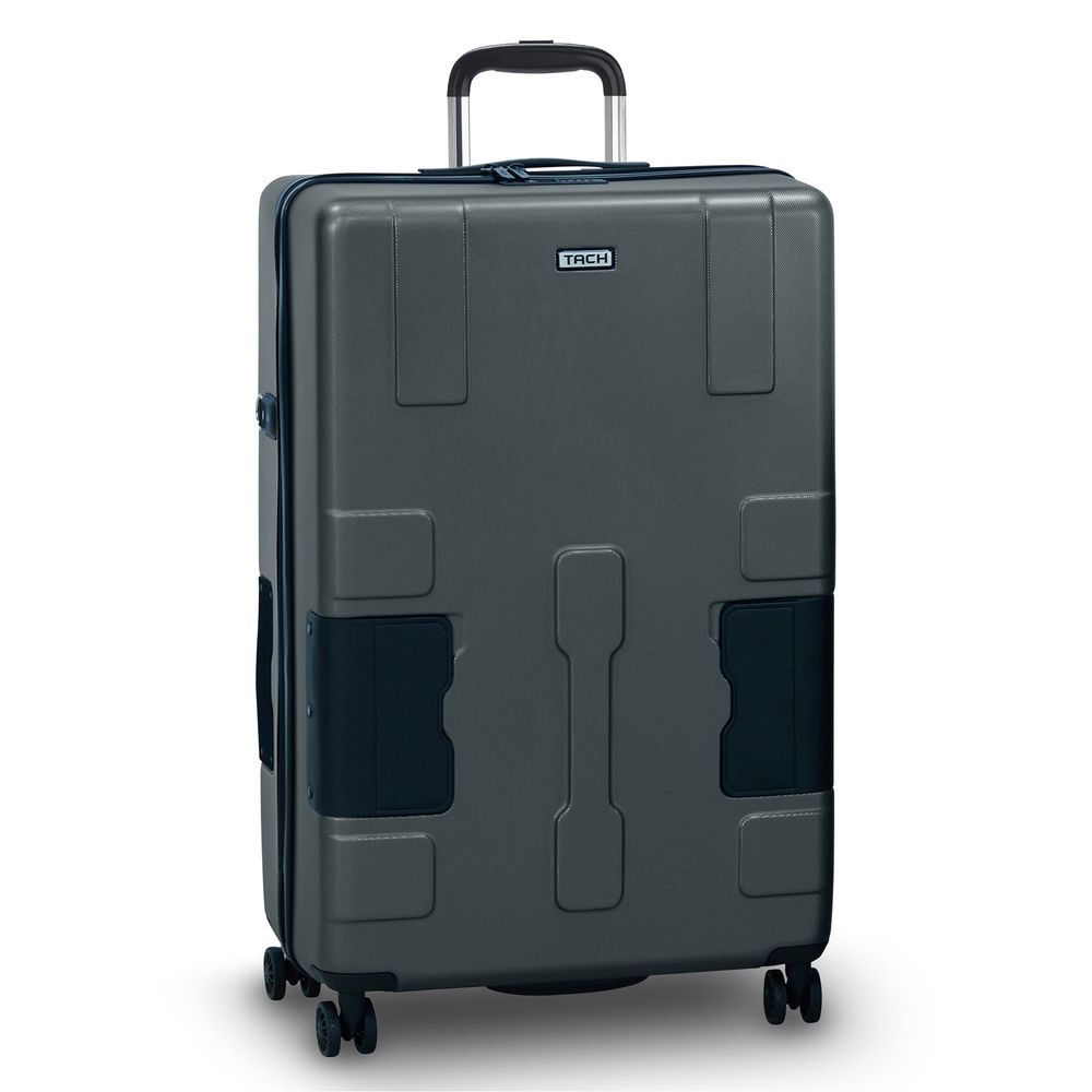TACH Luggage - Connectable Luggage Bag With Hard Shell - Large - 28 Inch - Grey
