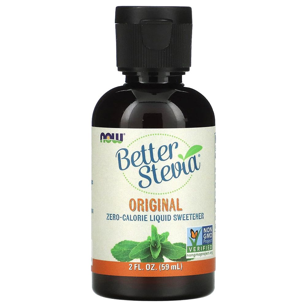 Now - BetterStevia Zero-Calorie Liquid Sweetener - 59 ml