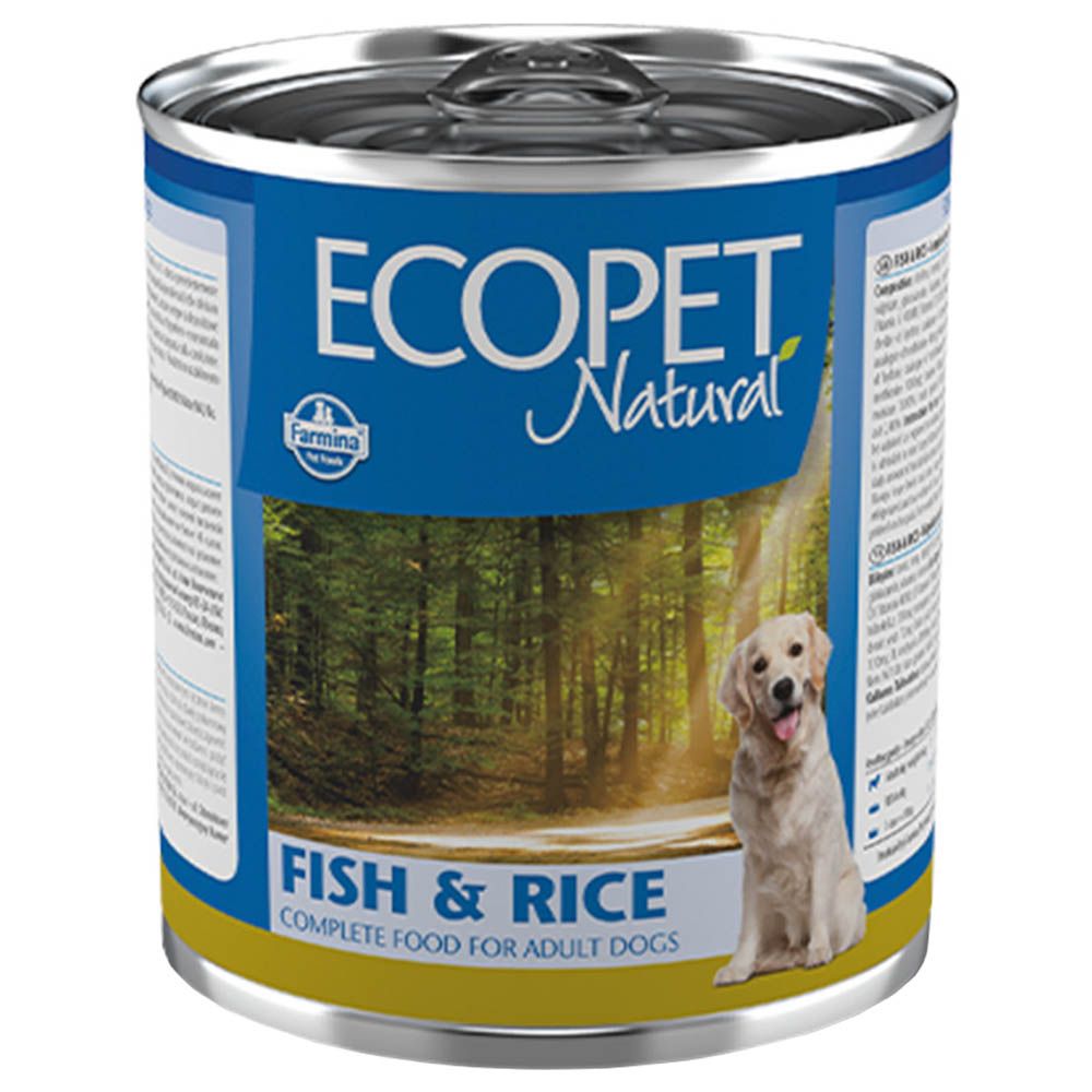 Farmina - Ecopet Natural Dog Wet Food - Fish And Rice - 300 g