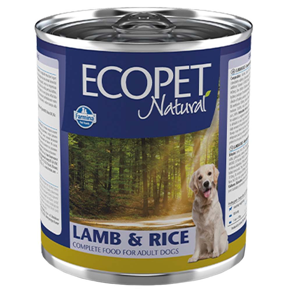 Farmina - Ecopet Natural Dog Wet Food - Lamb And Rice - 300 g