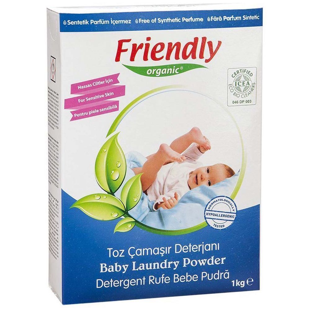Friendly Organic Baby Laundry Detergent Powder - 1 kg