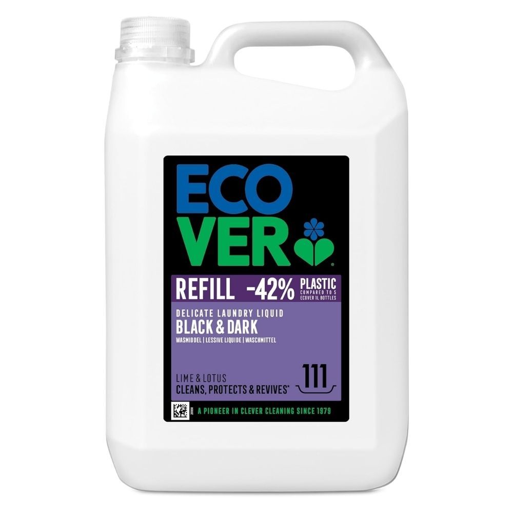 Ecover - Black And Dark Bio Laundry Detergent Refill - Lime & Lotus - 5 L