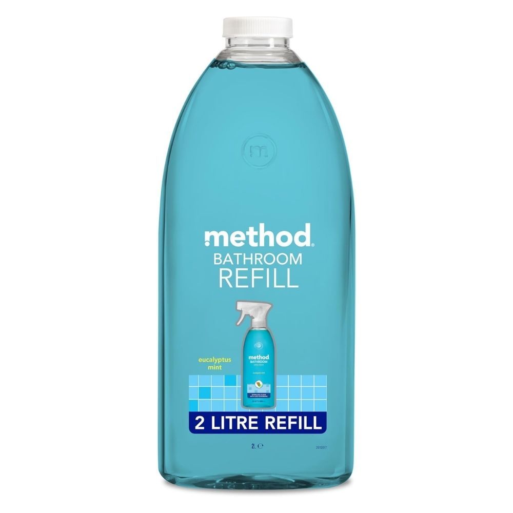 Method - Antibacterial Bathroom Cleaner Refill - Eucalyptus Mint - 2 L