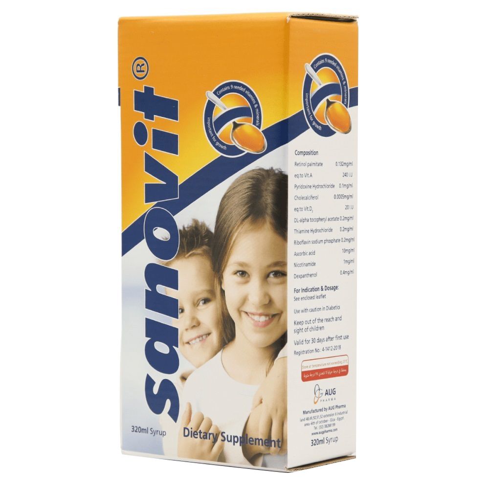 Sanovit - Dietary Supplement Syrup - 320 ml