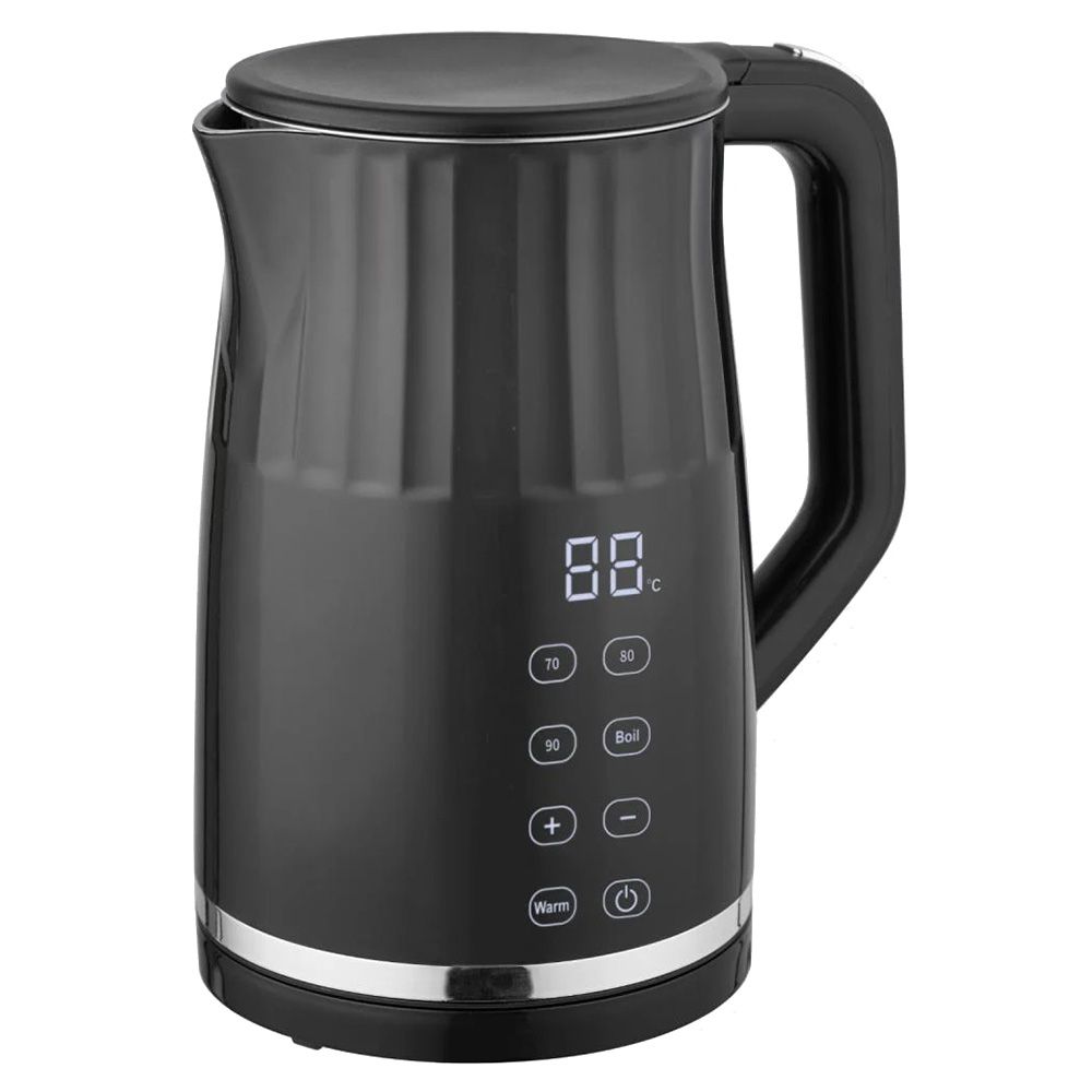 Koolen - Electric Digital Glass Kettle - Black - 1.7 L - 2200 W
