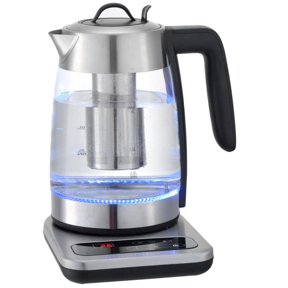 Koolen - Electric Glass Tea Maker - Silver - 1.8 L - 2200 W